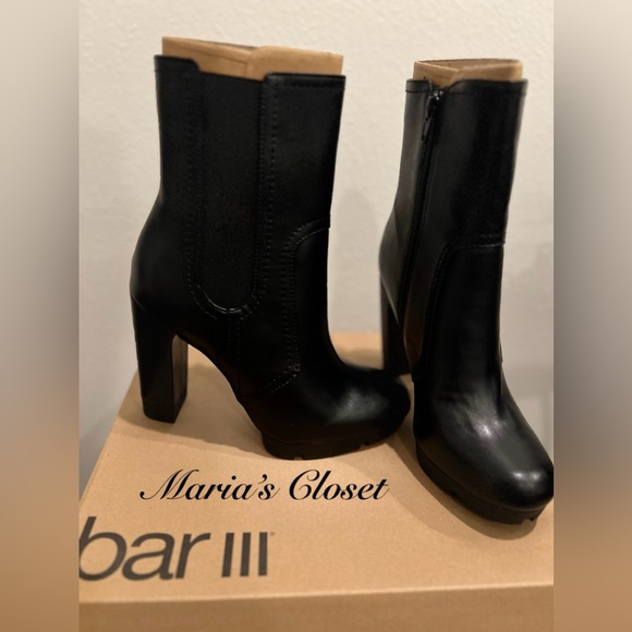 Women's Graciie Platform Booties Size US 6.5Color:Black…NIB - Picture 1 of 7